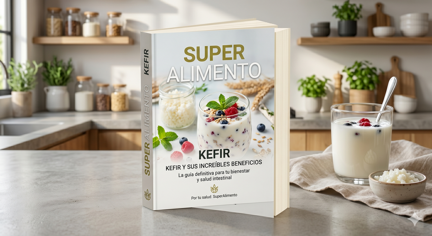 RESET DIGESTIVO - KEFIR + 5 BONUS DE REGALO